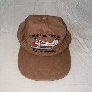 Vintage Brown Baseball Cap